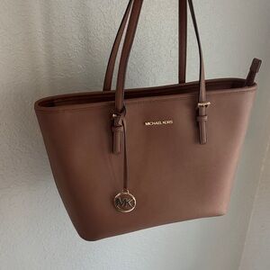 Michael Kors Tan Leather Tote